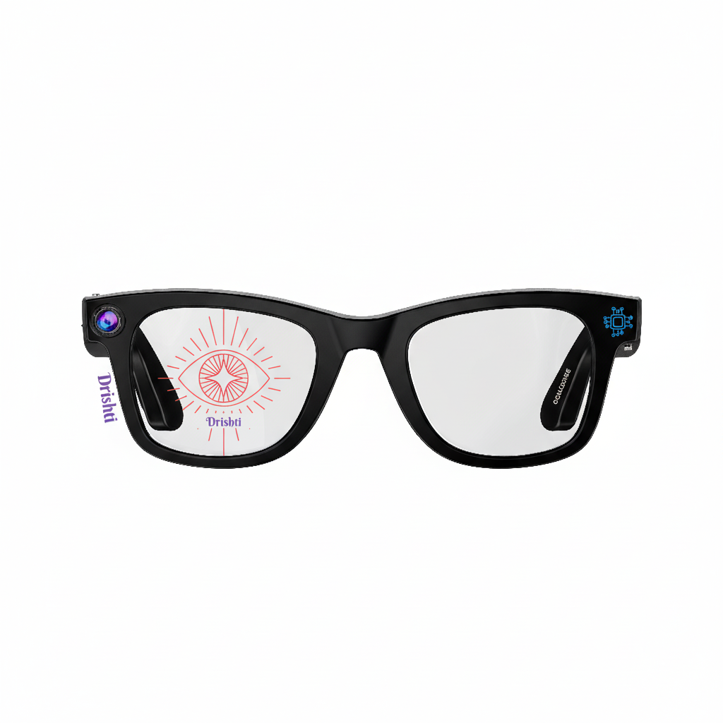 Drishti Vision Glasses – App-Enabled & OpenAI-Powered