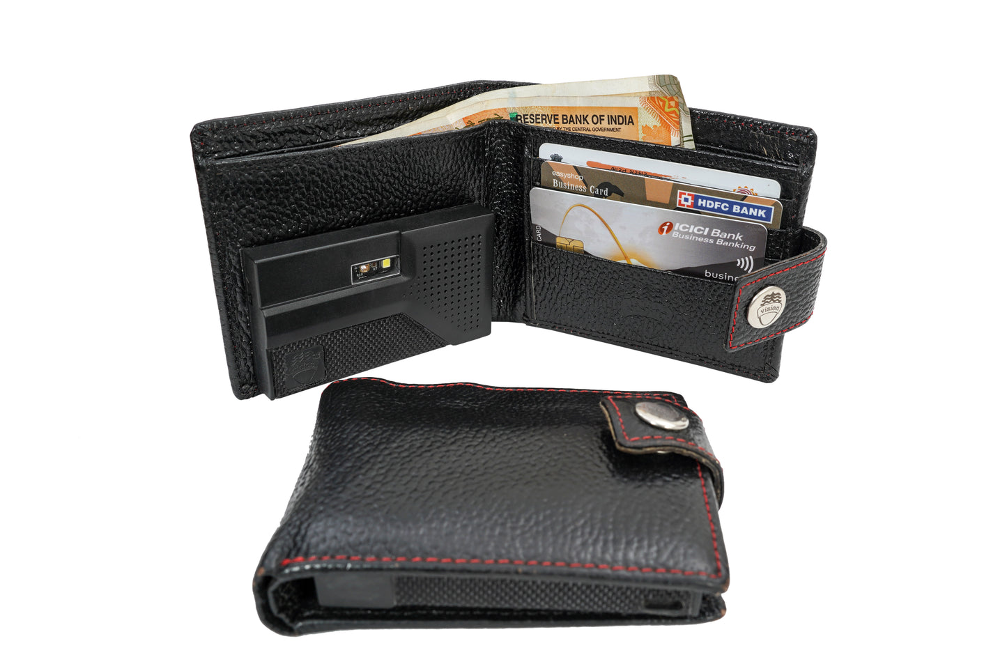 Drishti AI Talking Cane + Vision Wallet Combo – Smart Mobility & Currency Detection for the Visually Impaired (White Cane Safety Day & Diwali Offer)